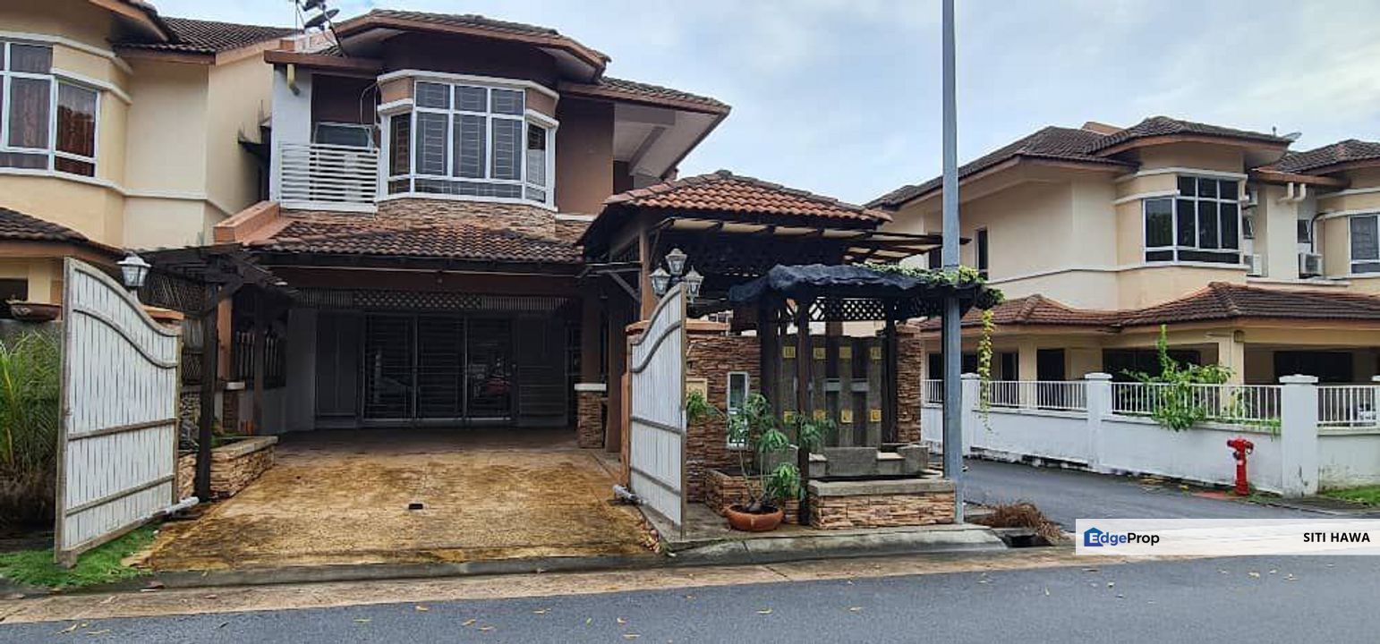 End Lot Double Storey Taman Zebrina Garden City Homes Seremban 2 For