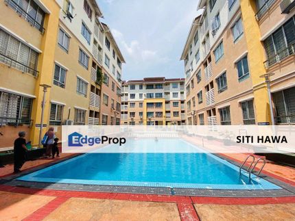 Partially Furnished Apartment Laman Suria Kajang Utama Kajang Selangor For Sale, Selangor, Kajang