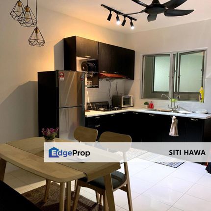 Partly Furnished Puncak Hijauan Apartment UKM Bangi For Sale, Selangor, Bangi