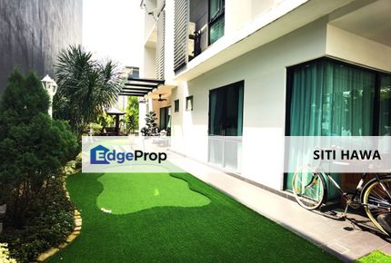 Fully Furnished 3 Storey Zero Lot Bungalow Perdana Heights U10 Shah Alam For Sale, Selangor, Shah Alam
