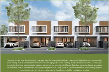 New Double Storey Terrace House Bandar Baru Sungai Long Kajang For Sale