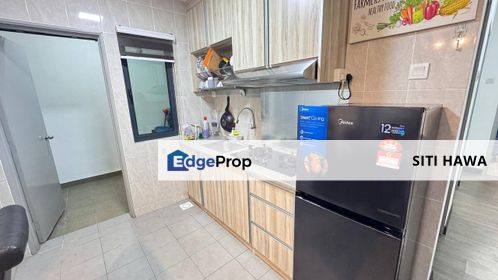 Vista Bangi Service Apartment Jalan Reko Kajang Fully Furnished 3r2b For Rent, Selangor, Kajang