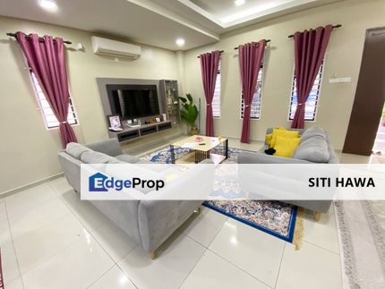 Taman Nusa Intan Senawang Negeri Sembilan Double Storey End Lot Facing Open For Sale, Negeri Sembilan, Seremban