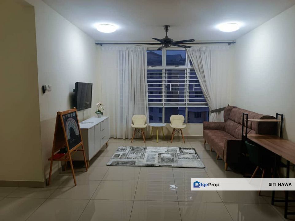 PPA1M Larai Putrajaya Block B 3r2b Fully Furnished For Rent, Putrajaya, Putrajaya