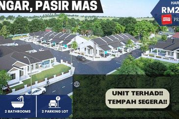 Rumah Teres setingkat untuk dijual di Pasir Mas Kelantan