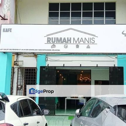 sebuah Kedai pejabat/ rumah kedai untuk dijual di Sri Cemerlang Kota Bharu Kelantan, Kelantan, Kota Bharu