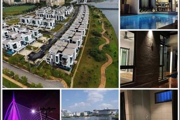 a semi detached  house at Fera Twin Villa Percint 8 Putrajaya for sale