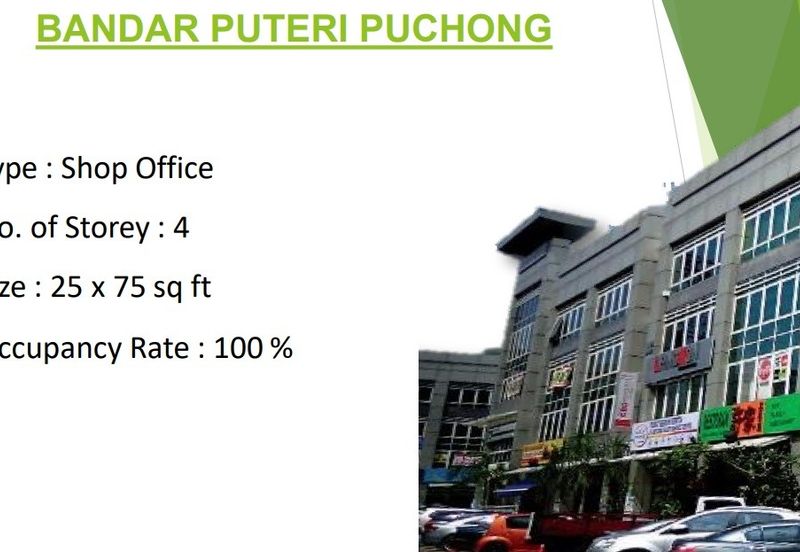 4 storey shop office for sale in Bandar Puteri Puchong Selangor