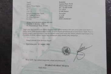 Tanah Untuk Dijual di Pasir Puteh Kelantan