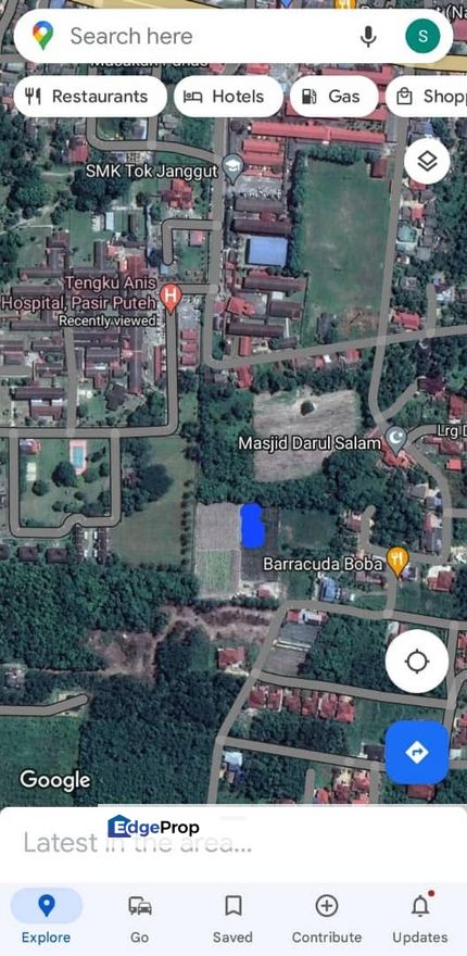 Tanah Untuk Dijual di Pasir Puteh Kelantan, Kelantan, Pasir Puteh