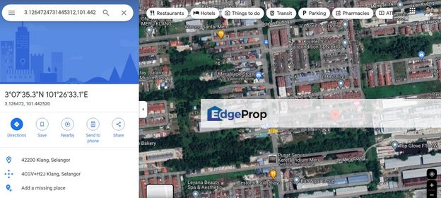 Residential land for sale in Jalan Meru Klang Selangor, Selangor, Klang