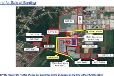 agricultural land in Banting for sale