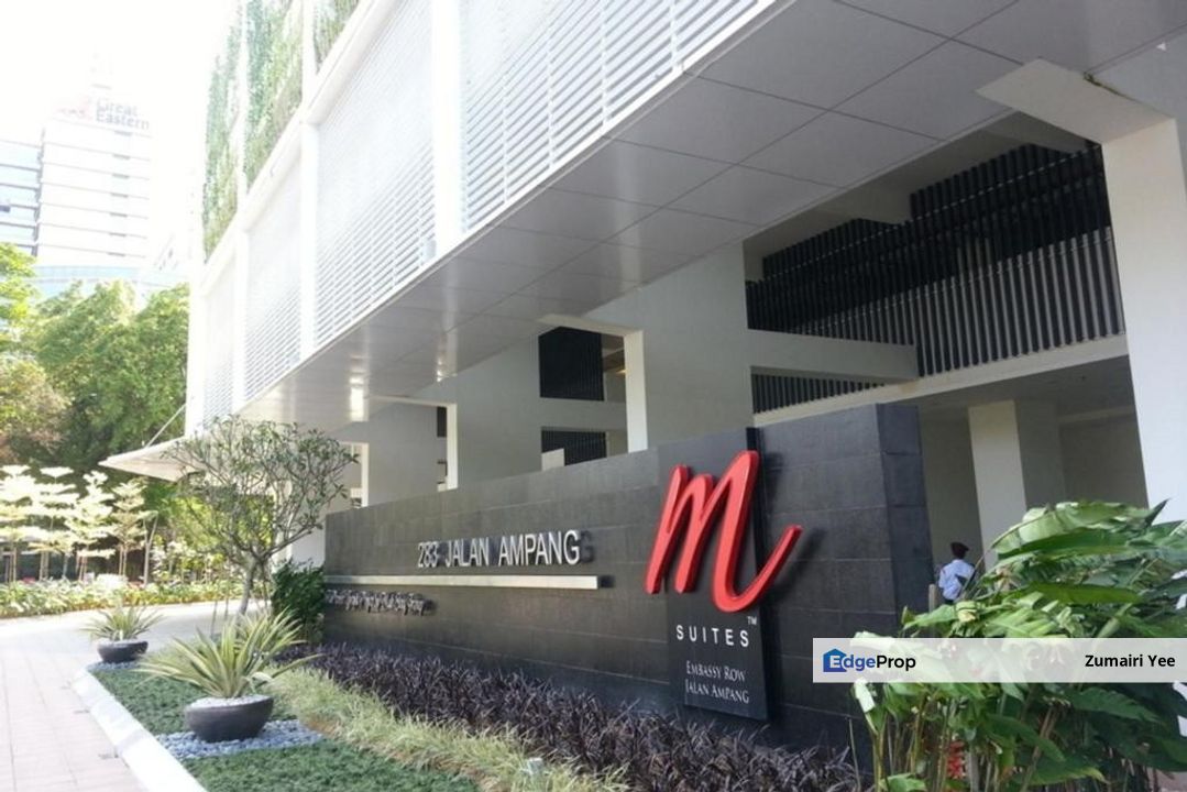 M Suite Service Apartment KL City for Sale, Kuala Lumpur, KL City