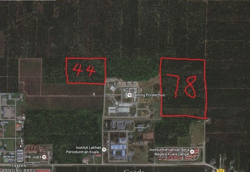 Banting Development Land 78Acres Freehold Next Polytechnic
