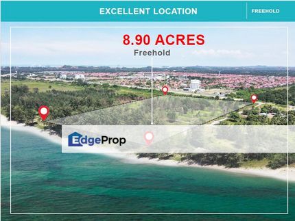 Freehold 9 Acres Facing Beach Commercial Land Pengerang Johor , Johor, Kota Tinggi