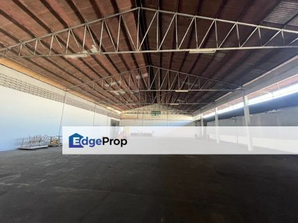 Large Warehouse office Facing main road Klebang Melaka City, Melaka, Klebang