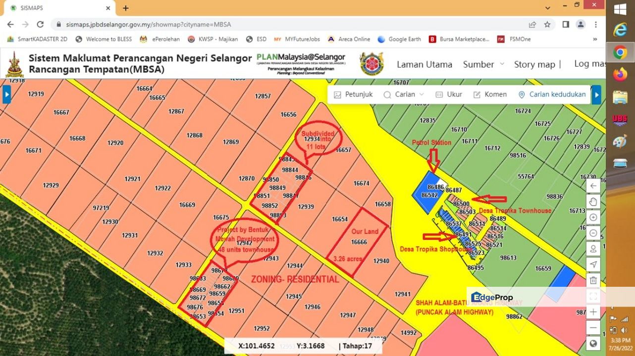 Bukit Cherakah development Land 3.26 acre Bandar Puncak Alam, Selangor, Bandar Puncak Alam