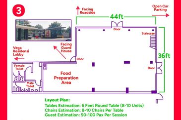 Facing Main Road Shop duplex Vega Residensi Condo Cyberjaya  