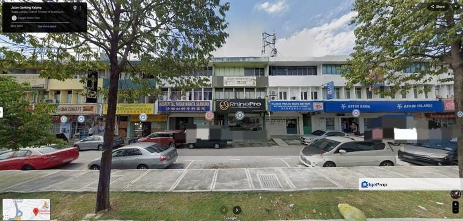 Mainroad Ground Floor Shop Jalan Genting Kelang Setapak, Kuala Lumpur, Setapak