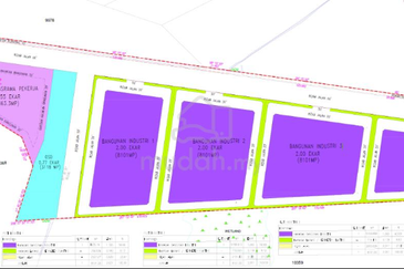 Face main road Industrial Land Jalan Muar-Tangkak
