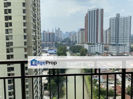 Cheap and well maintained Unit, high floor, balcony, Twin tower view!, Kuala Lumpur, Jalan Ipoh