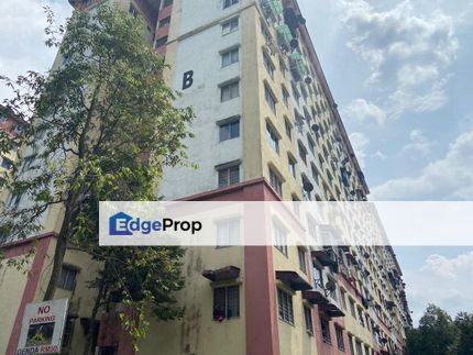 (END LOT) APARTMENT SEGARIA TAMAN SEGA CHERAS KL, Kuala Lumpur, Cheras