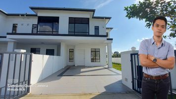 Corner Lot Double Storey Eco Grandeur Graham Garden, Puncak Alam Type A ...