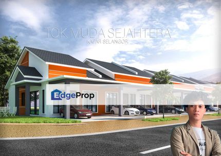 NEW RUMAH TERES 1-TINGKAT Jalan Tok Muda 1, Tok Muda, Kapar, Selangor, Kapar 