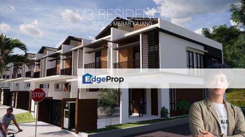 PROJEK PERUMAHAN BARU  RUMAH TERES 2-TINGKAT KERUING RESIDEN, SG MERAB, KAJANG, Selangor, Kajang