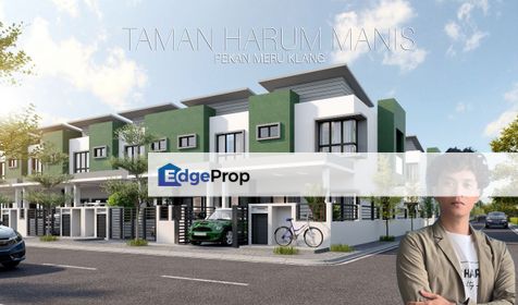 Rumah Teres 2-Tingkat  Taman Harum Manis, Jalan Mangga  Pekan Meru, Klang Selangor, Selangor, Klang