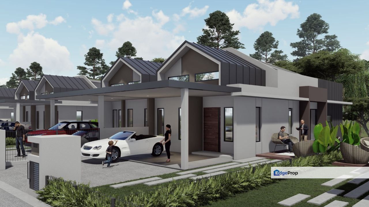 FOR SALE RUMAH BARU SEMI D 31X87 4 BILIK RM565K MERU SETIA ALAM KLANG, Selangor, Klang