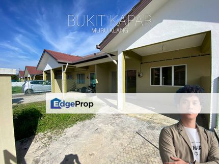 20'x74' Land Single Storey At Only RM358K di Bukit Kapar Meru, Selangor, Klang