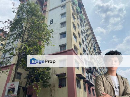 FOR SALE PANGSAPURI SEGARIA RM140K 650SQFT KUALA LUMPUR, Kuala Lumpur, Cheras