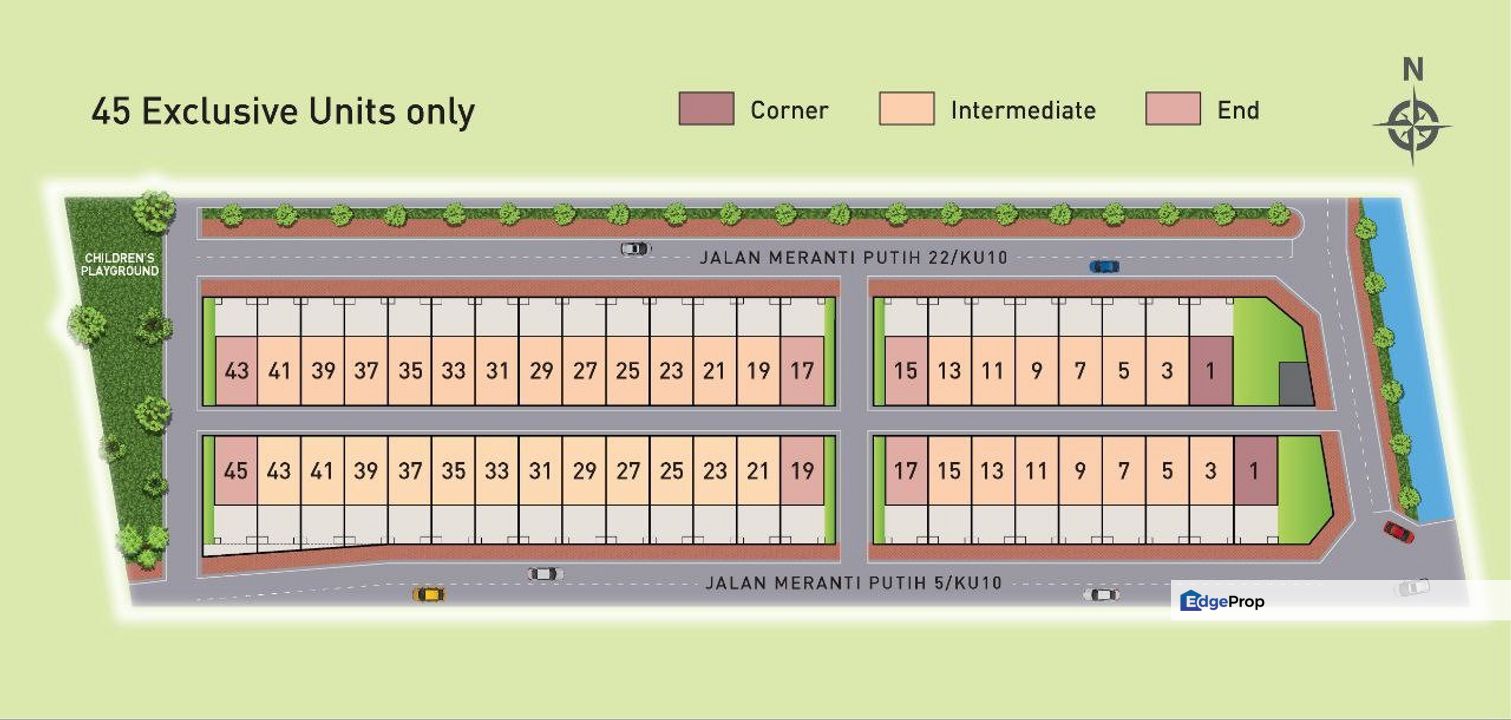 FREEHOLD | LIMITED UNIT!!  PROJEK PERUMAHAN BARU RUMAH TERES 2-TINGKAT Jalan Meranti Putih, Pekan Meru, Klang, Selangor, Klang