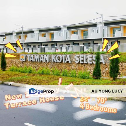 Double storey terrace house at Taman Kota Selesa , Johor, Kota Tinggi