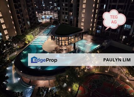 Pool View Fully Renovated & Furnished Geo Condo Bukit Rimau For Sale, Selangor, Shah Alam