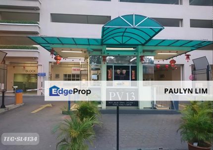 Good For Invest Corner Unit Pv13 Condo Setapak Kuala Lumpur For Sale, Kuala Lumpur, Setapak
