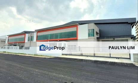 40ft Height 400 amp 37200sqft West Meru Industrial Park 2 Klang 2sty Semi D Factory With Office, Selangor, Klang