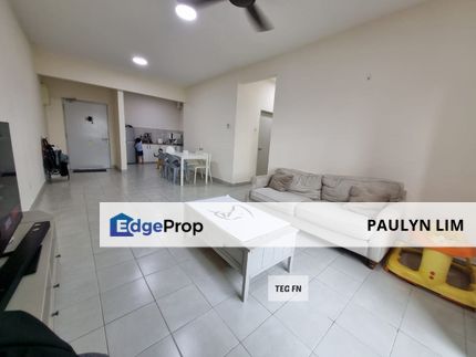 1000sf Corner Lot With Balcony @ Seruling Apartment  Bandar Bukit Raja For Sale, Selangor, Klang