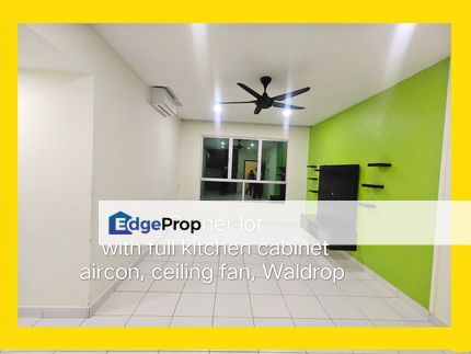 Amara residence corner lot renovated unit for rent near KTM station Batu Caves Sri Gombak Selayang jln Ipoh  partly furnish rumah sewa, Selangor, Batu Caves 