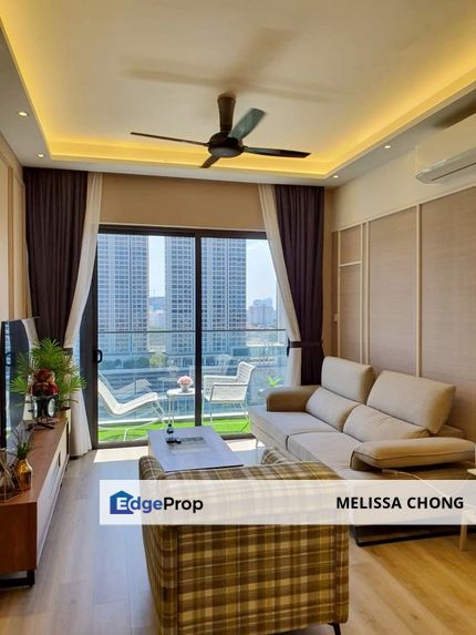 Facing Park Skyluxe Fully Furnished Unit at Bukit Jalil For Sale, Kuala Lumpur, Bukit Jalil