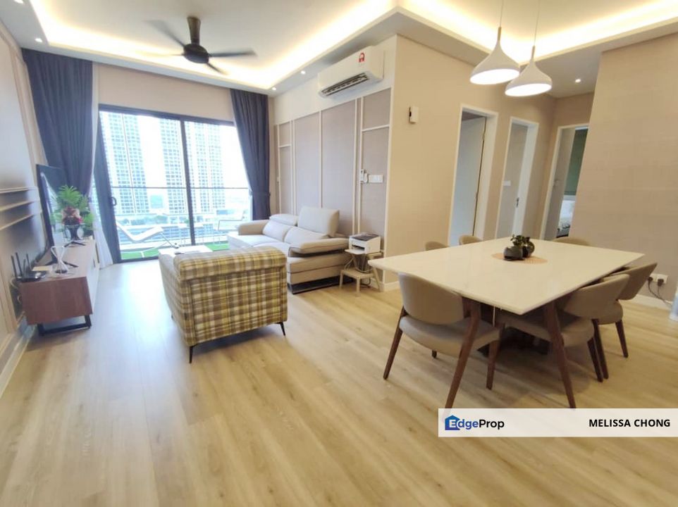 Facing Park Skyluxe Fully Furnished Unit at Bukit Jalil For Sale, Kuala Lumpur, Bukit Jalil
