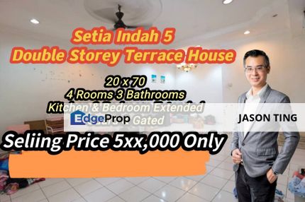 Taman Setia Indah Double Storey Terrace House, Johor, Johor Bahru