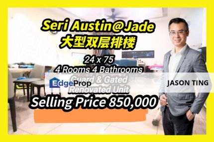 Seri Austin@Jade Double Storey Link House For Sale, Johor, Johor Bahru