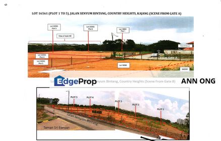 Land at Country Heights with a bird's view of JADE HILLS Housing Development, Selangor, Country Heights