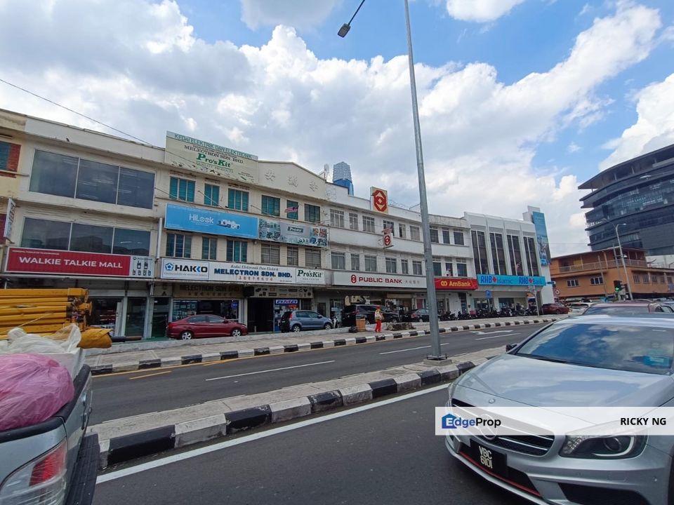Jalan Pasar Pudu 3 Storey Facing Maintoad Shop for Rent for Rental ...