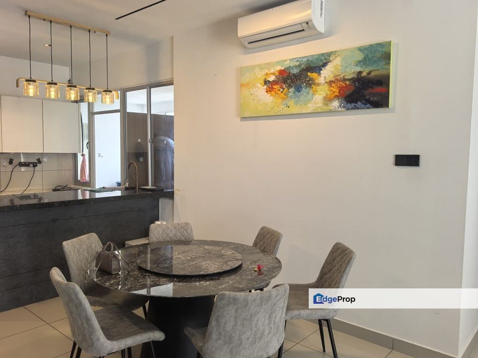 Villa Crystal Condominium Spacious 4 Bedroom  For Rental at Jalan 6/38, Kuala Lumpur, Segambut