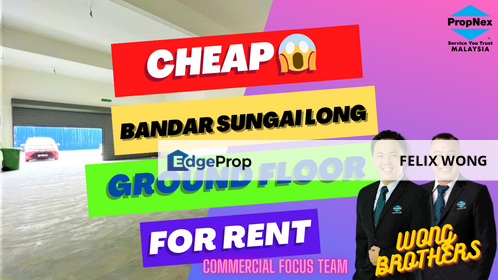 Very Cheap, Shop For Rent, Taman Rakan, Bandar Sungai Long, Selangor, Cheras