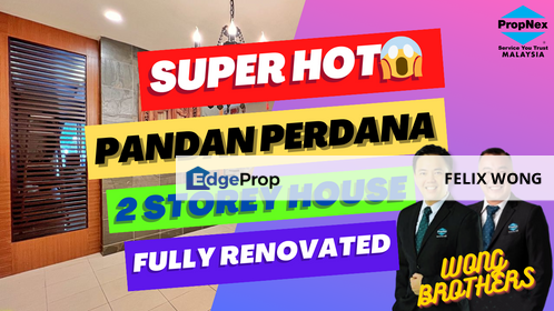 Super Cheap, 2 Storey House for Sale, Pandan Perdana, Selangor, Pandan Perdana