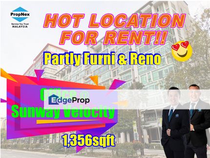 Super Hot Office Cheap For Rent!! Sunway Velocity@Cheras, Kuala Lumpur, Cheras